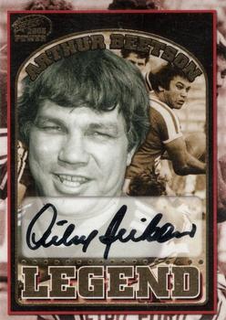 2005 Select Power - Signature Cards #LS1 Arthur Beetson Front